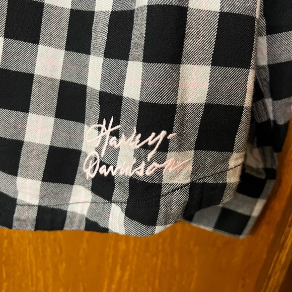Harley Davidson Flannel Pullover, EUC, XXL - Picture 4 of 5